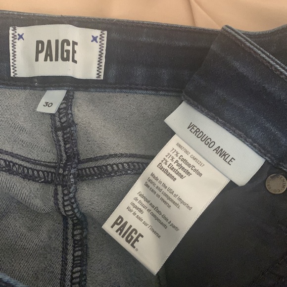 Paige Verdugo Ankle jeans size 30 - Picture 3 of 3